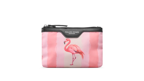 Gillian Jones - Urban Travel sminkväska - Flamingo - L19 × H13 × W2 CM, bild 3