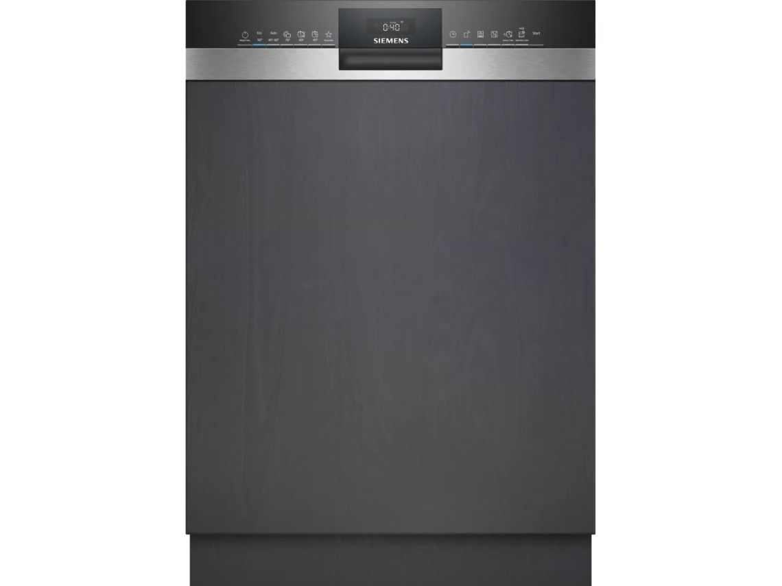 Siemens SX53ES22CE iQ300 diskmaskin, energiklass A, 60 cm, delintegrerad, svart