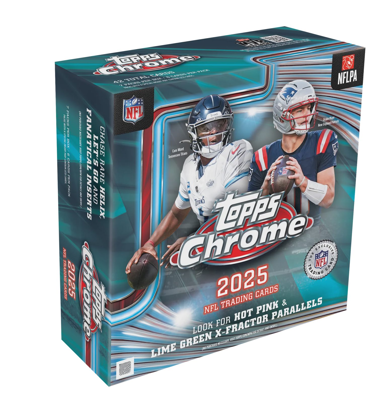 Topps Chrome Football 2025 Mega Box
