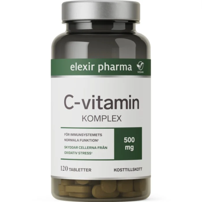 Elexir Pharma C-Vitamin Komplex 120 tabletter