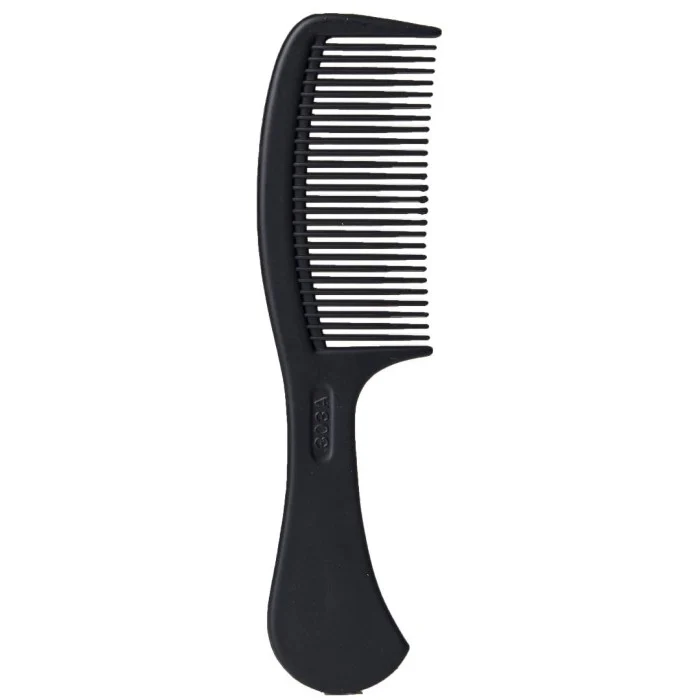 Dazzling Comb with Handle Black