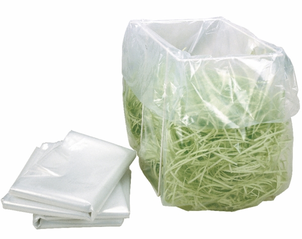 HSM plastpåsar för makulator 100ltr (10 st.)