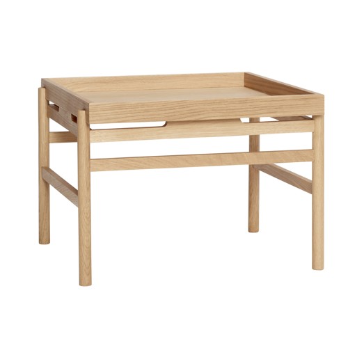 Hübsch - Cube Coffee Table - Natural - 60x63xh45cm