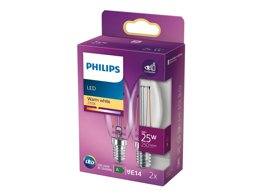 Philips LED Krosljus E14, 250 lm