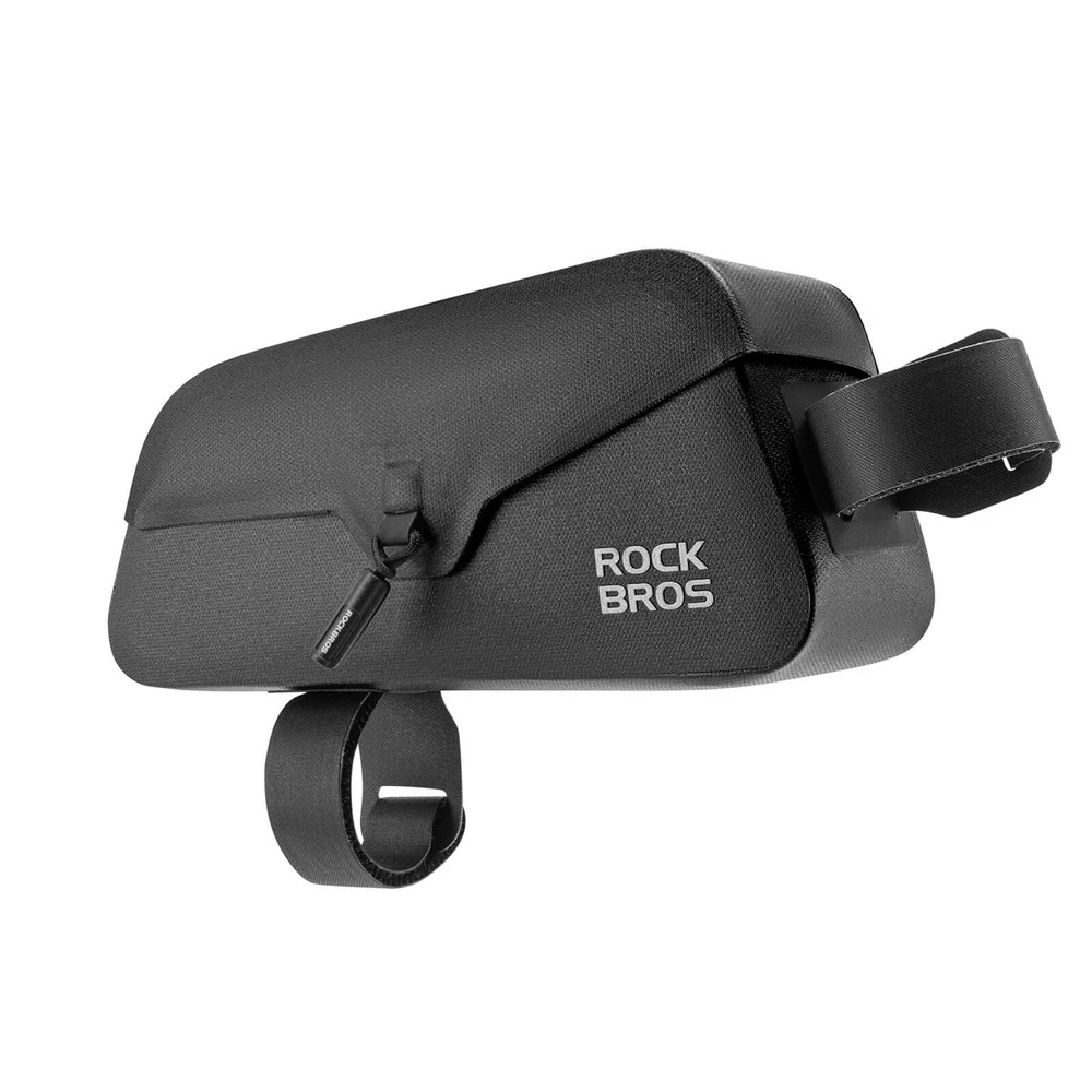 Rockbros Vattentät Cykelväska / ramväska 0,9L - Svart, bild 2