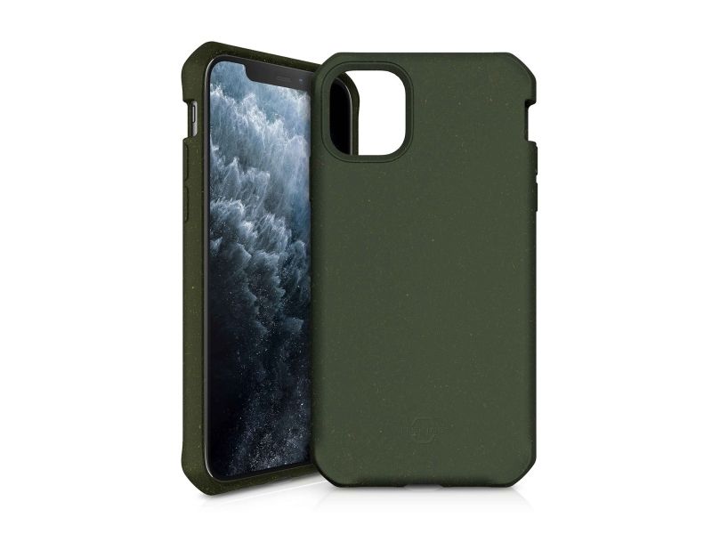 ITSKINS APXM-SPBIO-KAKI, Hårt fodral, Apple, iPhone XS Max, 16,5 cm (6.5), Grön, Khaki