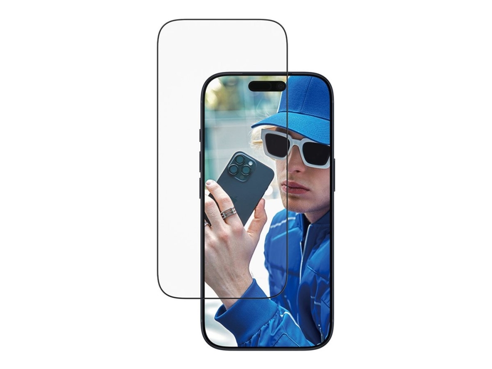 PanzerGlass iPhone 17 Pro skärmskydd Ultra-Wide Fit med applikator, svart, bild 5