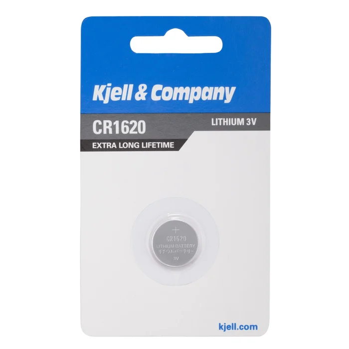 Kjell & Company Litiumbatteri CR1620