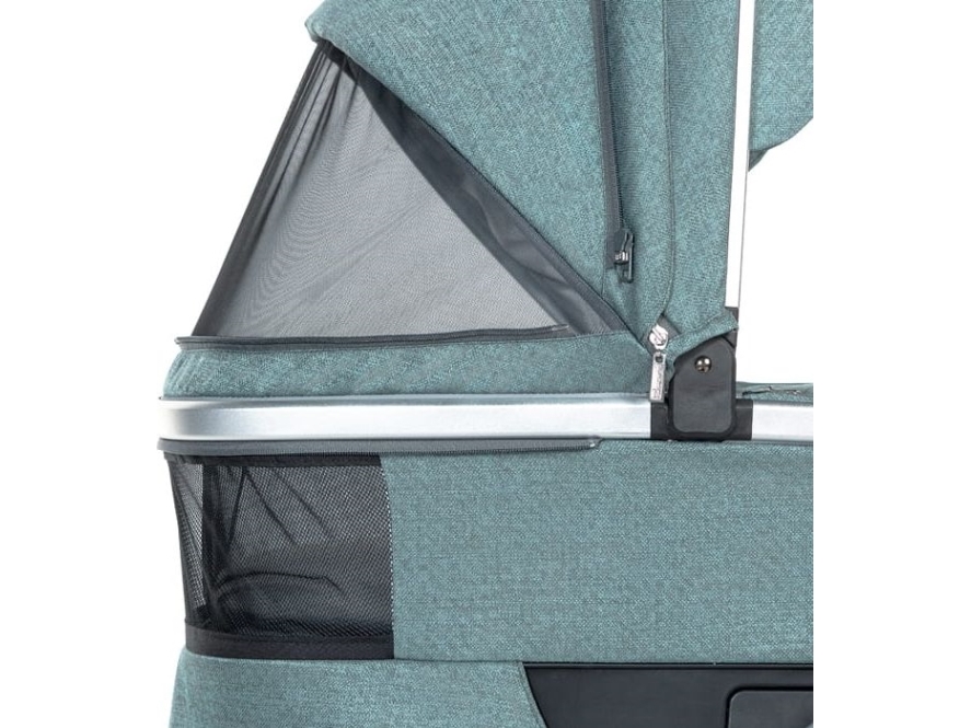 Barnvagn Espiro, 2-i-1 Espiro NEXT 2.1 07 MELANGE GRAY CENTER GEL
