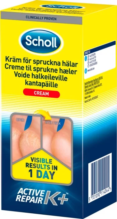 Scholl Cracked Heel Repair Balm Active Repair K + 120 ml
