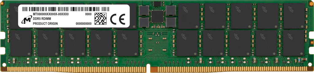 64 GB (1x64GB) DDR5-5600 Crucial Micron CL46 ECC REG, bild 2