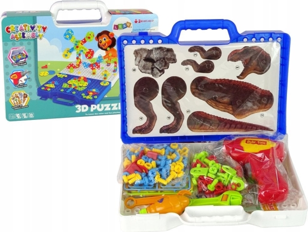 Lean Cars 3D DIY byggsats Dinosaurier
