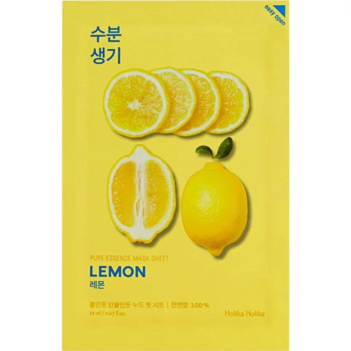 Holika Holika Pure Essence Mask Sheet Lemon 20 ml