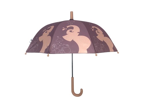 Follow the Duck - Umbrella with Elephant Print - Blush Rose - 64 cm, bild 2