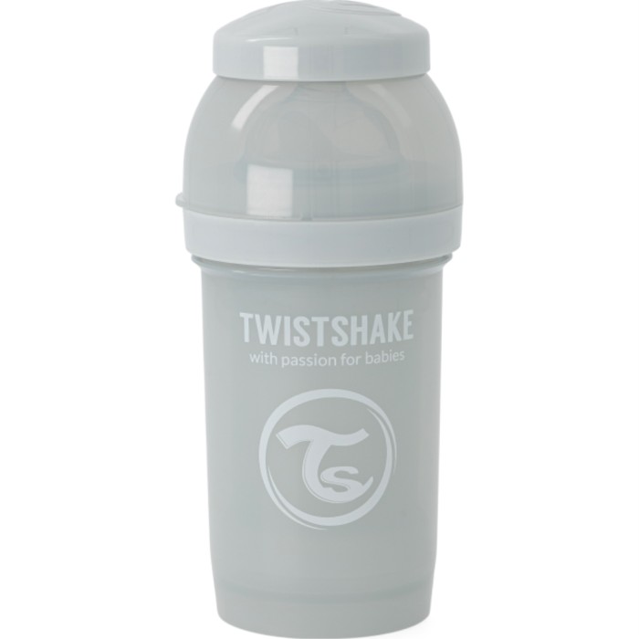 Twistshake Anti-Colic Light Grey 180 ml