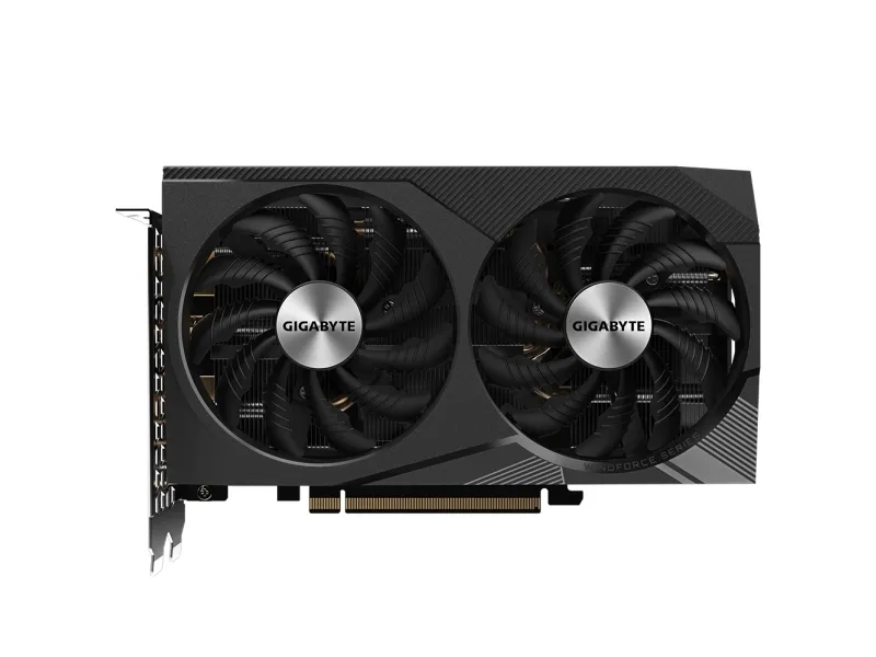 GIGABYTE RTX 3060 WINDFORCE OC 12G rev. 2.0 grafikkort 12 GB GDDR6 - LHR
