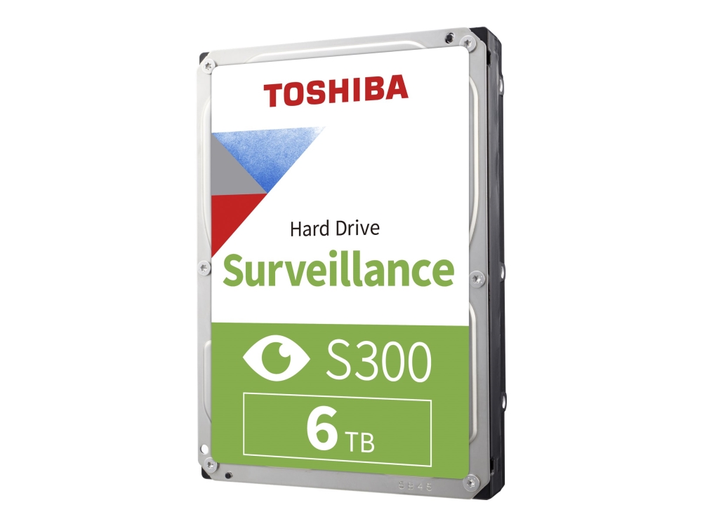 6 TB Toshiba S300, 5400 rpm, 256 MB cache, SATA3, Surveillance