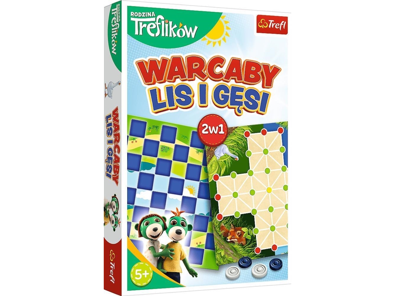 Trefl Fox and Geese Checkers - Familjen Trefl 02301 Trefl