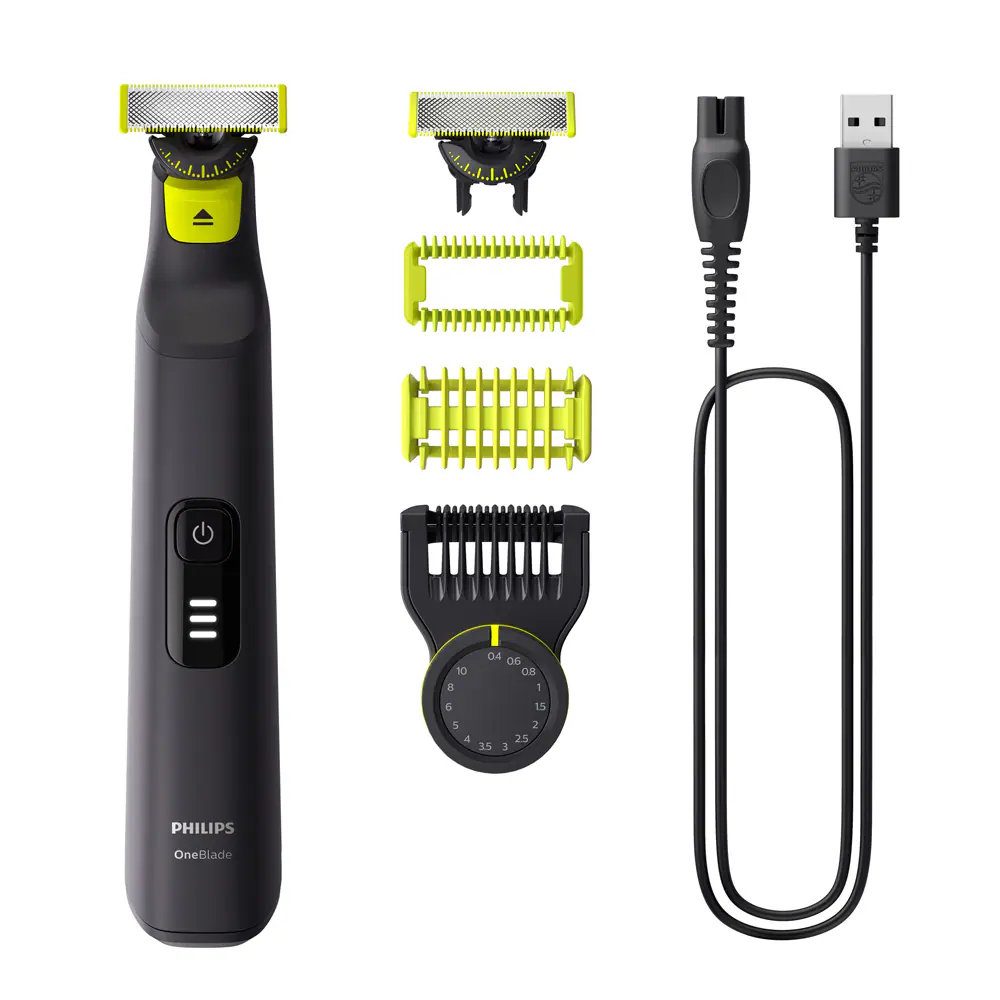 Philips QP6542/15 OneBlade Pro Face+Body skäggtrimmer