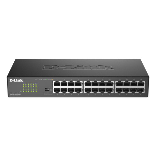 D-Link DGS-1024D Gigabitswitch 24 portar