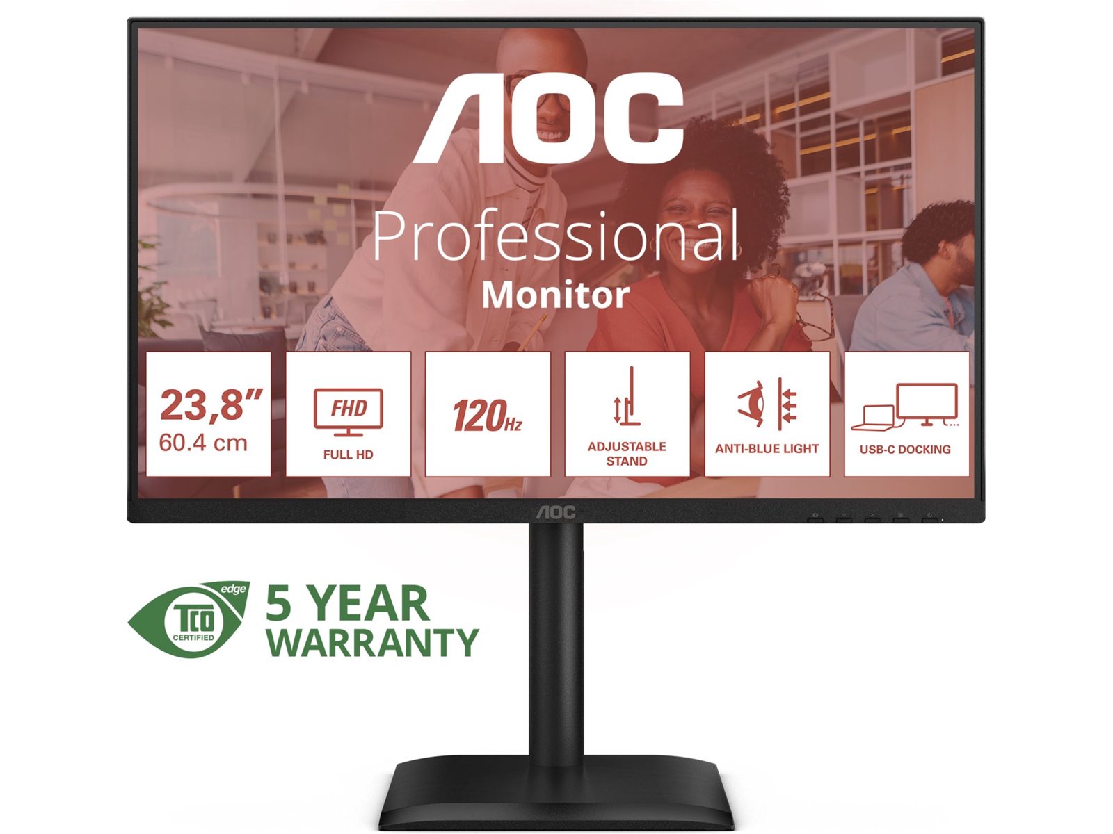 AOC E4 24E4CV 23.8" - 1920x1080 IPS 120Hz
