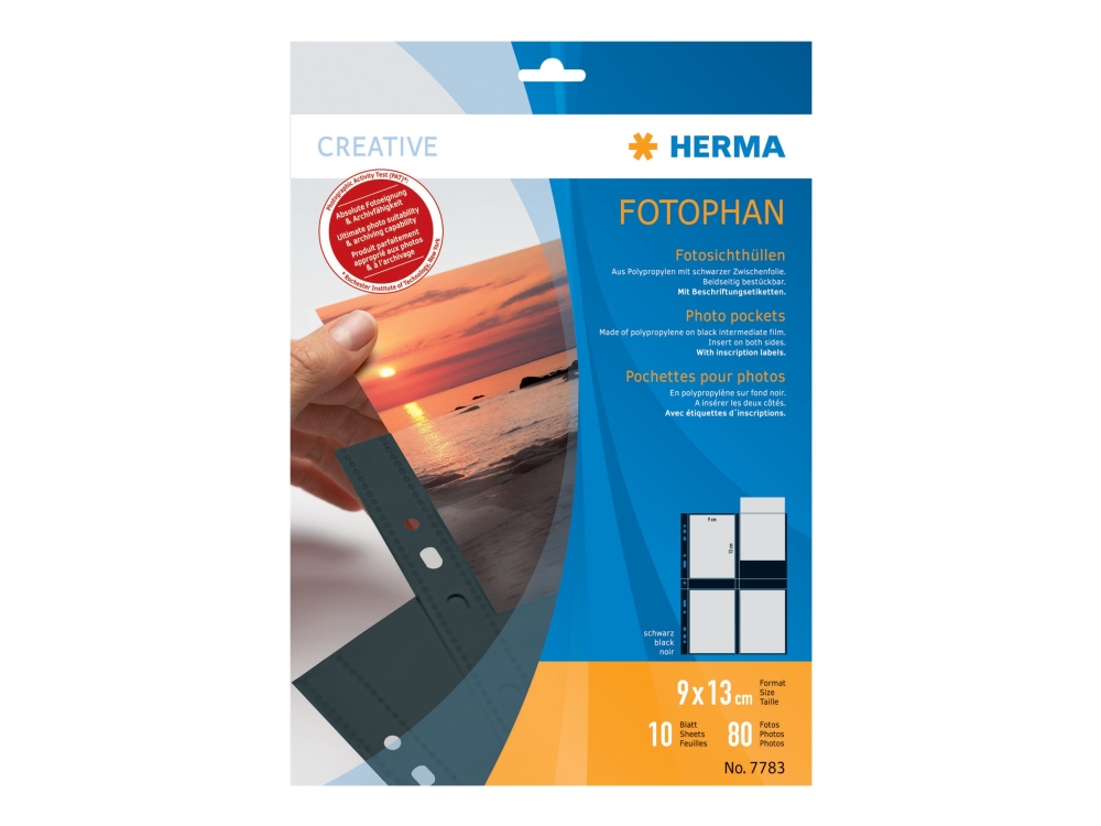 HERMA fotofan - omslag x 10