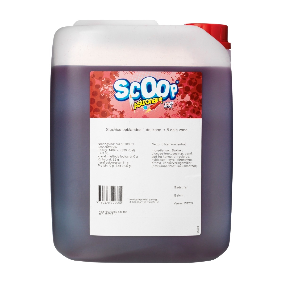 Scoop Astronaut slush koncentrat 5L