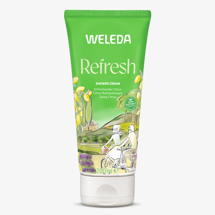 Weleda Refresh Shower Cream Citrus 200 ml, bild 3