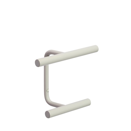 Hübsch - Flip Coatrack - Light grey - 20x10xh15cm
