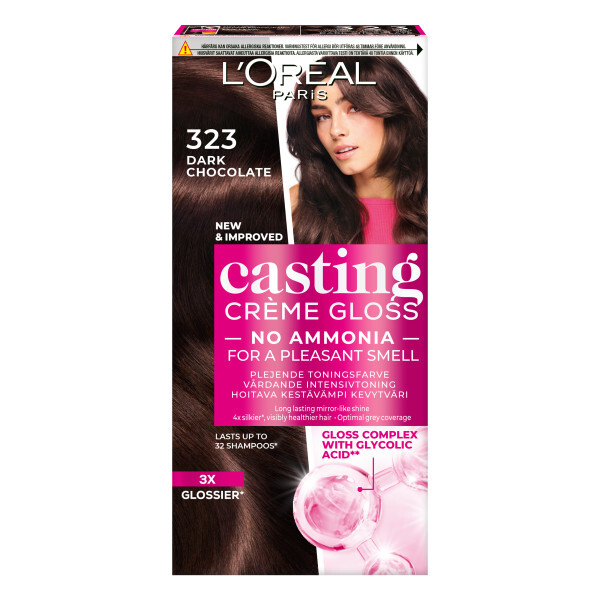 Loreal Paris Casting Crème Gloss 323 Dark Chocolate
