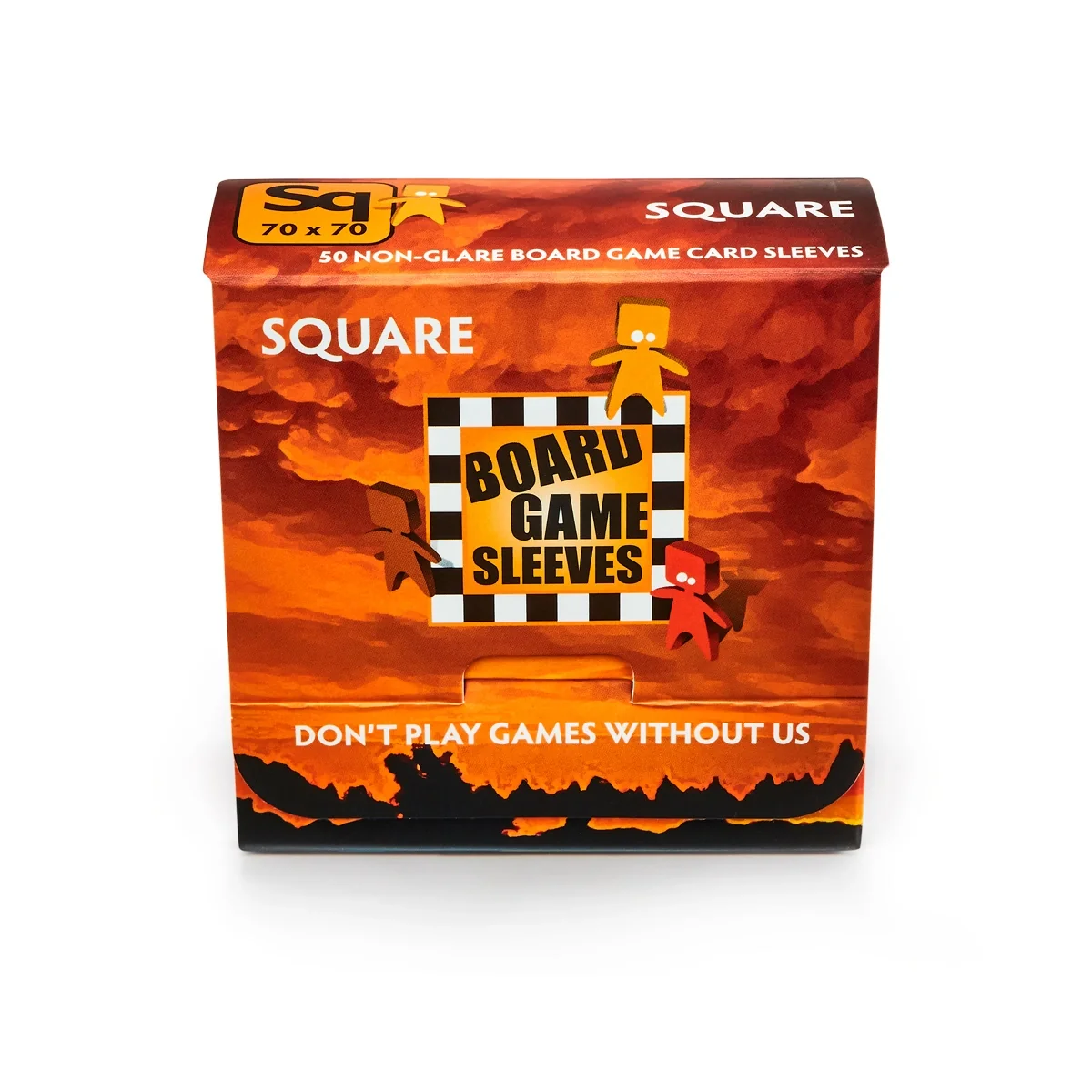 Board Game Sleeves Non-Glare Square (70x70)