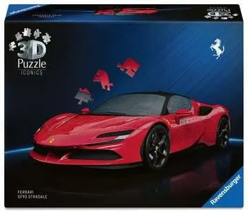 Ravensburger 3D Pussel: Iconics Ferrari SF 90 Stradale 108 Bitar, bild 4
