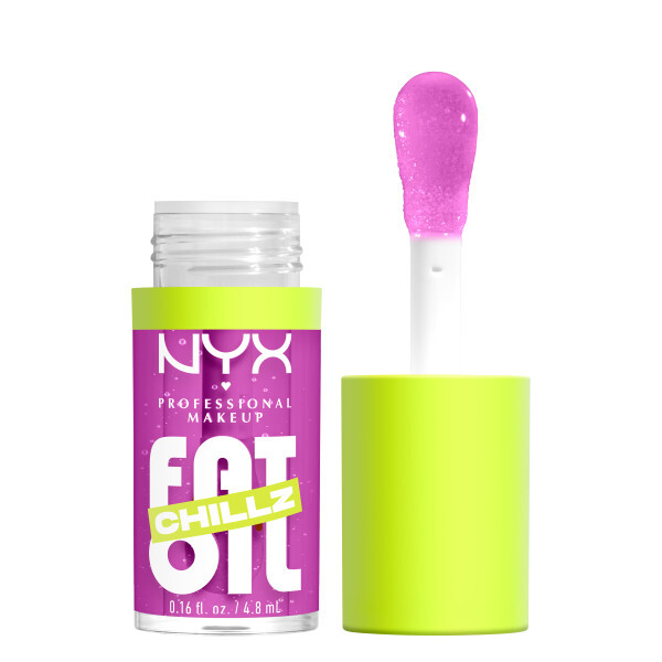 NYX PROFESSIONAL MAKEUP Fat Oil Chillz Lip Drip Lip Oil 16 Strawberry Slush 16 Strawberry Slush