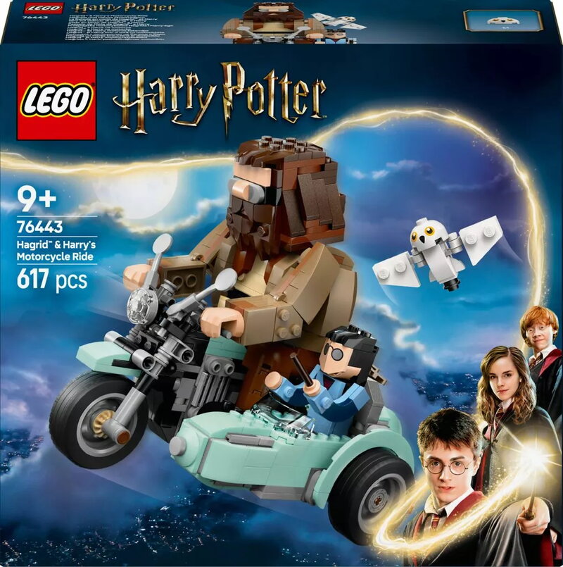LEGO Harry Potter Hagrids och Harrys motorcykeltur 76443, bild 5