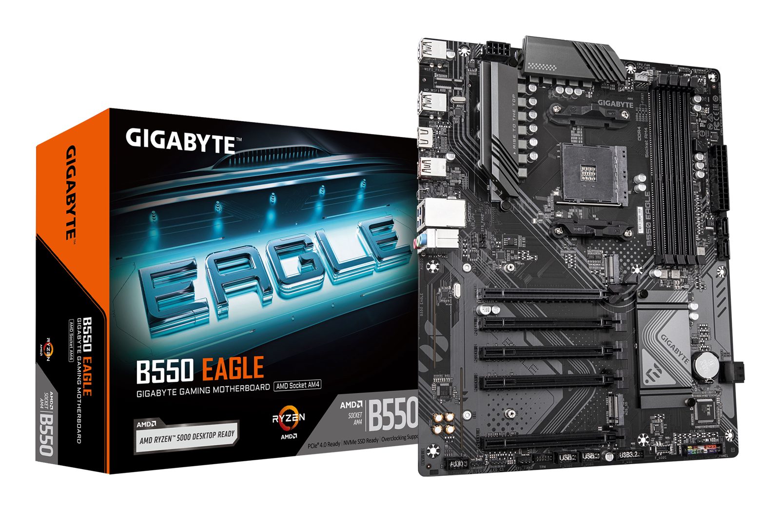 Gigabyte B550 Eagle, bild 4