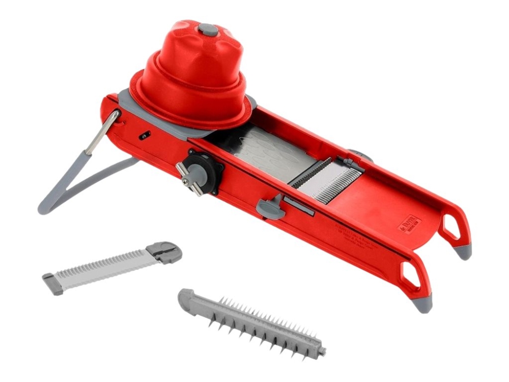 de Buyer La Mandoline Swing Plus - Mandoline slicer - 40 x 20 cm - röd