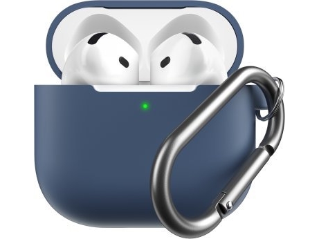 KeyBudz Elevate Series Skydd med nyckelring till Airpods 4th Gen - Blå, bild 5