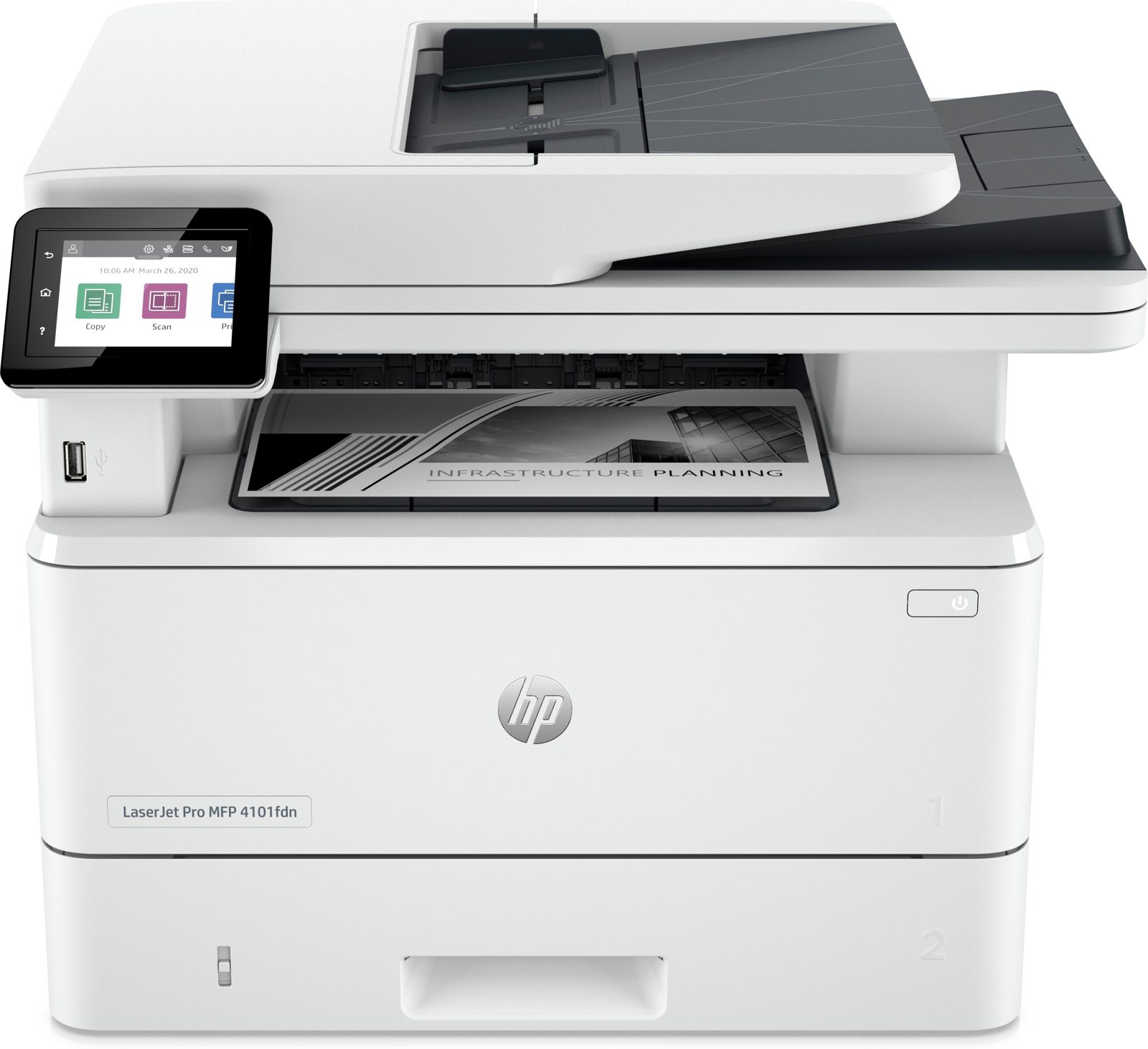 HP LaserJet Pro MFP 4102fdn skrivare, bild 4