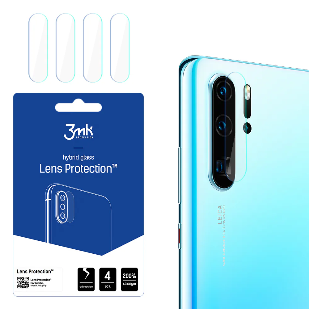 3mk Lens Protection™ hybridkameraglas för Huawei P30 Pro