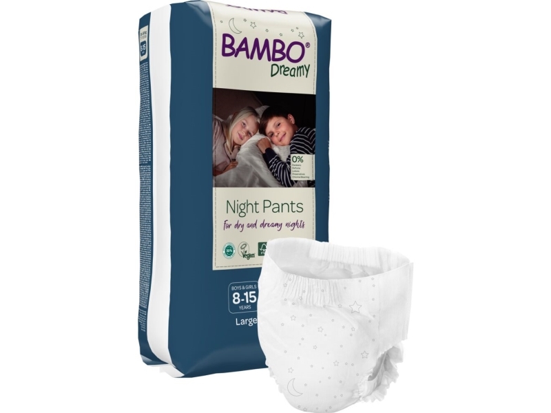 Barnblöja / byxblöja Bambo Dreamy Night Pants - (6 st.)