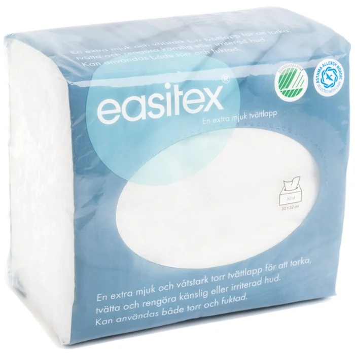 EasiTex Tvättlapp Extra Mjuk, 50 st