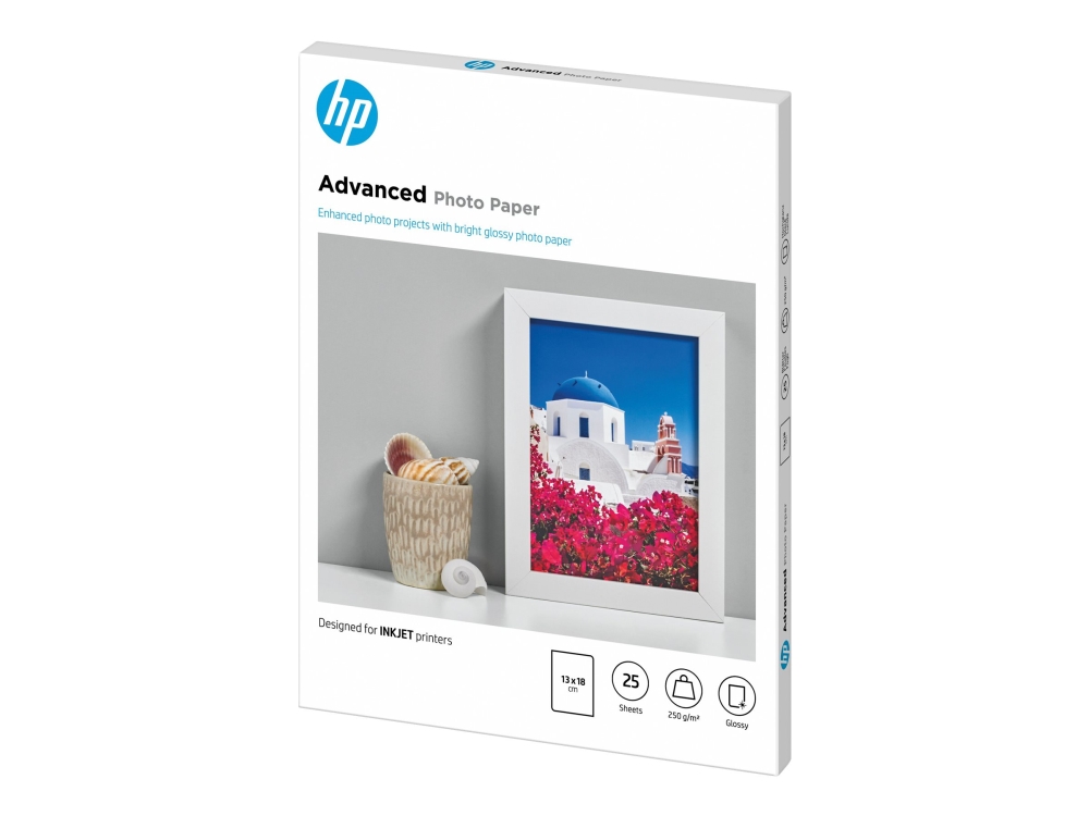 HP Q8696A 13X18 Glossy fotopapper