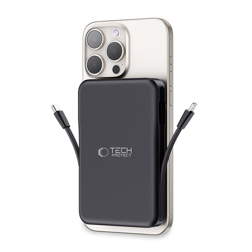 Tech-Protect powerbank PB31 Lifemag MagSafe 10000mAh svart, bild 2