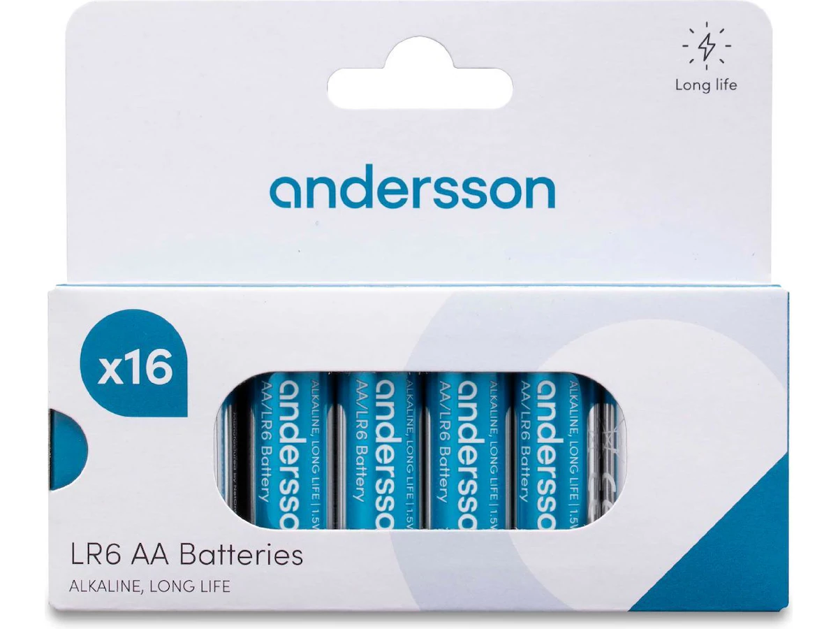 Andersson AA batteri 16st