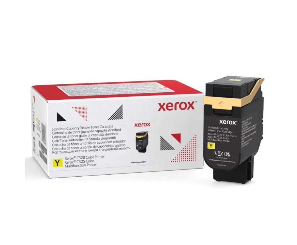 Xerox - Gul - original - tonerkassett - för Xerox C320, C325
