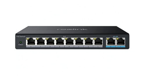 Reolink – 10-portars PoE Switch – 120W Effektstyrning – Svart, bild 3