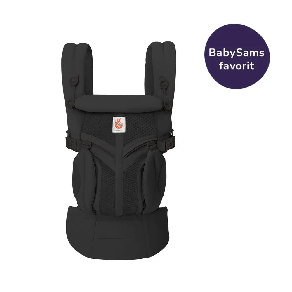 Ergobaby Bärsele Omni Classic Cool Air Mesh, Black, bild 4