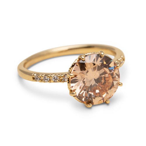 Lily and Rose Elenora ring - Champagne Guld 19 mm