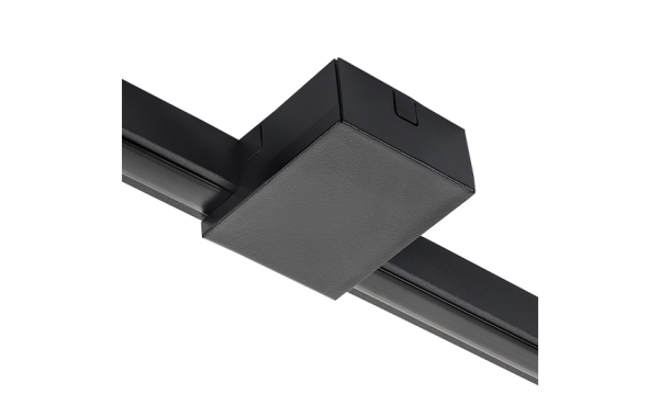 SG Armaturen Zip 230V rörlig skenanslutning, svart
