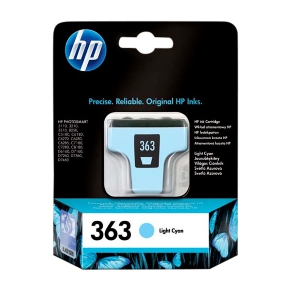HP 363 (ljus cyan), blisterpack